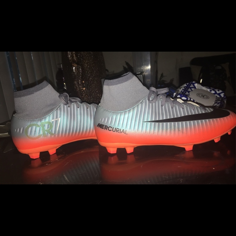 Nike Mercurial CR7 orange Soccer cleats